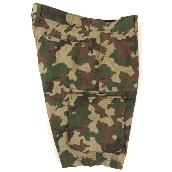 Sonoma Outdoor Cargo Shorts Men 30 Flexwear Cotton Nylon Spandex Camouflage - Picture 8 of 9